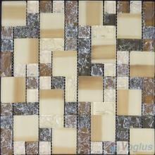 Brownty Magic Cube Ice Crackle Glass Mosaic Tiles VG-CKM99