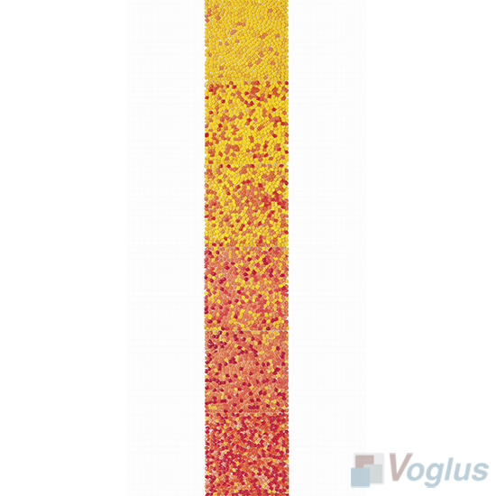 Red Glass Mosaic Gradient VG-PGD97