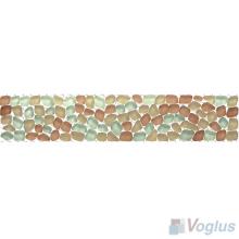 Chestnut Glass Mosaic Border VG-PBD98