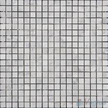 Carrara White 15x15mm Polished Icones Marble Mosaic Tiles VS-SAA99