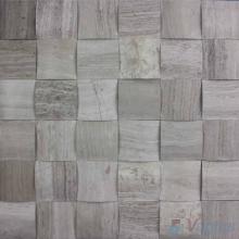 Gray Large Camber Stone Marble Mosaic VS-PCB95