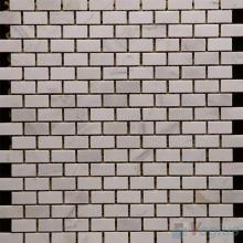 Guangxi White Polished Subway Small Brick Marble Mosaic VS-PBK88
