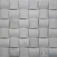 White Large Camber Stone Marble Mosaic VS-PCB94