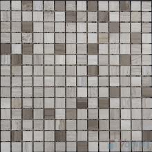 Wood White Mixed Gray 20x20mm Polished Stone Mosaic VS-SFB99