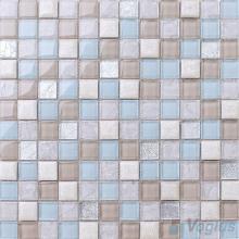 Columbia 1x1 Glass Ceramic Mosaic Tiles VB-GCB94