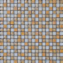 Emmer 15x15mm Glass Mix Resin Mosaic Tiles VB-GRA94