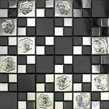 French Pattern Stainless Steel Metal Mosaic VM-SS82