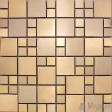 Magic Cube Stainless Steel Metal Mosaic VM-SS83