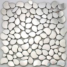 Pebble Stainless Steel Metal Mosaic VM-SS93