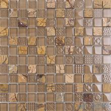 Lion 1x1 Glass and Stone Mosaic Tiles VB-GSB95