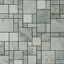 Ming Green Polished Magic Cube Marble Mosaic VS-PMG98