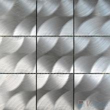 4x4 Aluminum Metal Mosaic Tiles VM-AM86