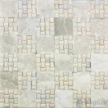 Gray Natural Split Face Brickjoint Marble Mosaic VS-PSL97