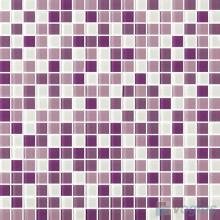 Purple Mix 15x15mm Blend Crystal Glass Mosaic VG-CYA96