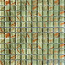 23x23mm Hand Painted Glass Mosaic Tile VG-HPG91