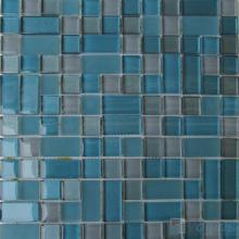 Bondi Blue Twingrace Crystal Tile Glass Mosaic VG-CYQ99