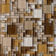 Browny Miscellaneous Crystal Glass Mosaic Tiles VG-CYS94