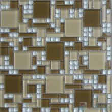 Drab Miscellaneous Crystal Glass Mosaic Tiles VG-CYS96