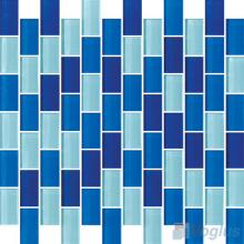 Fresh Blue 1x2 Subway Brick Glass Tiles VG-CYD98