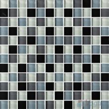 Grey 1x1 Blend Crystal Glass Mosaic Tiles VG-CYR77