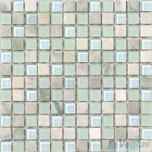 1x1 Glass Marble Mixed Mosaic Tiles VB-GSB75