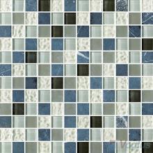 1x1 Glass Marble Mixed Mosaic Tiles VB-GSB87