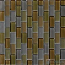 Olive Acchor Crystal Glass Mosaic Tiles VG-CYV91