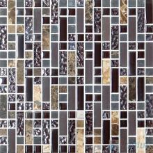 Stroke Glass Stone Mixed Mosaic Tiles VB-GSH91