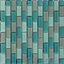 Turquoise Acchor Crystal Glass Mosaic Tiles VG-CYV93