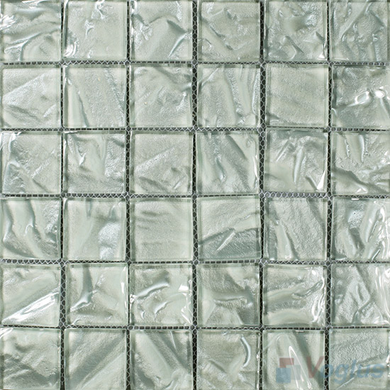 River Gold Foiled Glass Mosaic Tile VG-GFE74