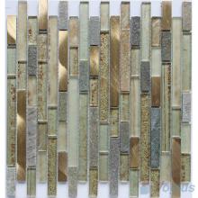East Linear Glass Stone Mixed Glass Tile VB-GSL83