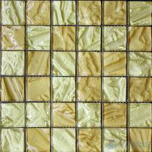 Forest Gold Foiled Glass Mosaic Tile VG-GFE78