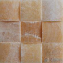 Large Camber Honey Onyx Stone Mosaic VS-Y82