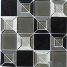 Mountain Triangle Shape Mix Square Glass Mosaic VG-UTS95