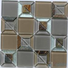 River Shape Mix Square Glass Mosaic VG-UTS94