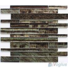 Wild Road Horizontal Hand Painted Glass Tile VG-HPL80