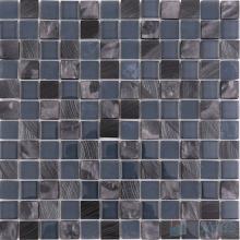 Bluemay 1x1 Glass Aluminum Mosaic VB-GMN83