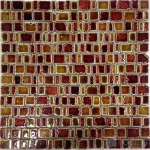 Fire on Flame Antique Rusty Glass Mosaic VG-URY93