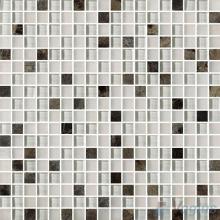 15x15mm Glass Stone Blend Mosaic Tiles VB-GSA42