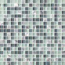 15x15mm Glass Stone Blend Mosaic Tiles VB-GSA56