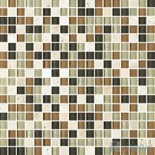 15x15mm Glass Stone Blend Mosaic Tiles VB-GSA62