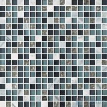 15x15mm Glass Stone Blend Mosaic Tiles VB-GSA72