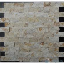 Gold Imperial Split Brick Marble Mosaic VS-PSL90