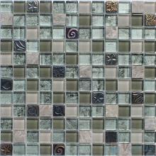 23x23mm Glass and Stone Mosaic VB-GSB69
