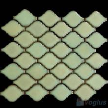 Apple Green Cucurbit Shaped Ceramic Mosaic VC-US85