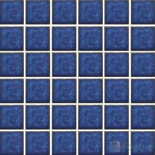 Blue 2x2 Glazed Ceramic Mosaic Tiles VC-GZ98