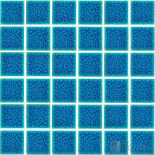 Blue 2x2 Ice Crackled Ceramic Mosaic VC-CK98