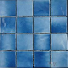 Blue 75x75mm 3x3 inch Swimming Pool Ceramic Tiles VC-SP95