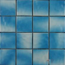 Blue 75x75mm 3x3 inch Swimming Pool Ceramic Tiles VC-SP96
