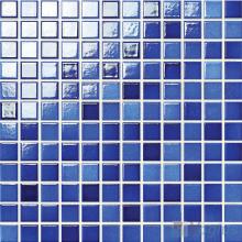 Blue Mixed 23x23mm 1x1 inch Swimming Pool Ceramic Mosaic VC-SP72